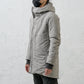 <span>25.2</span><span>"BASIC"</span>MOUNTAIN PARKA SEMILONG ORIGAMI SLEEVE PRIMALOFT<br>ULTRA LIGHT 3 LAYER NYLON<br>DUSTY WHITE