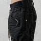 <span>25.2</span><span>"DISPLACEMENT"</span>JEANS CARGO L/C TRS<br>ZIMBABWE COTTON HEAVY<br>BLACK