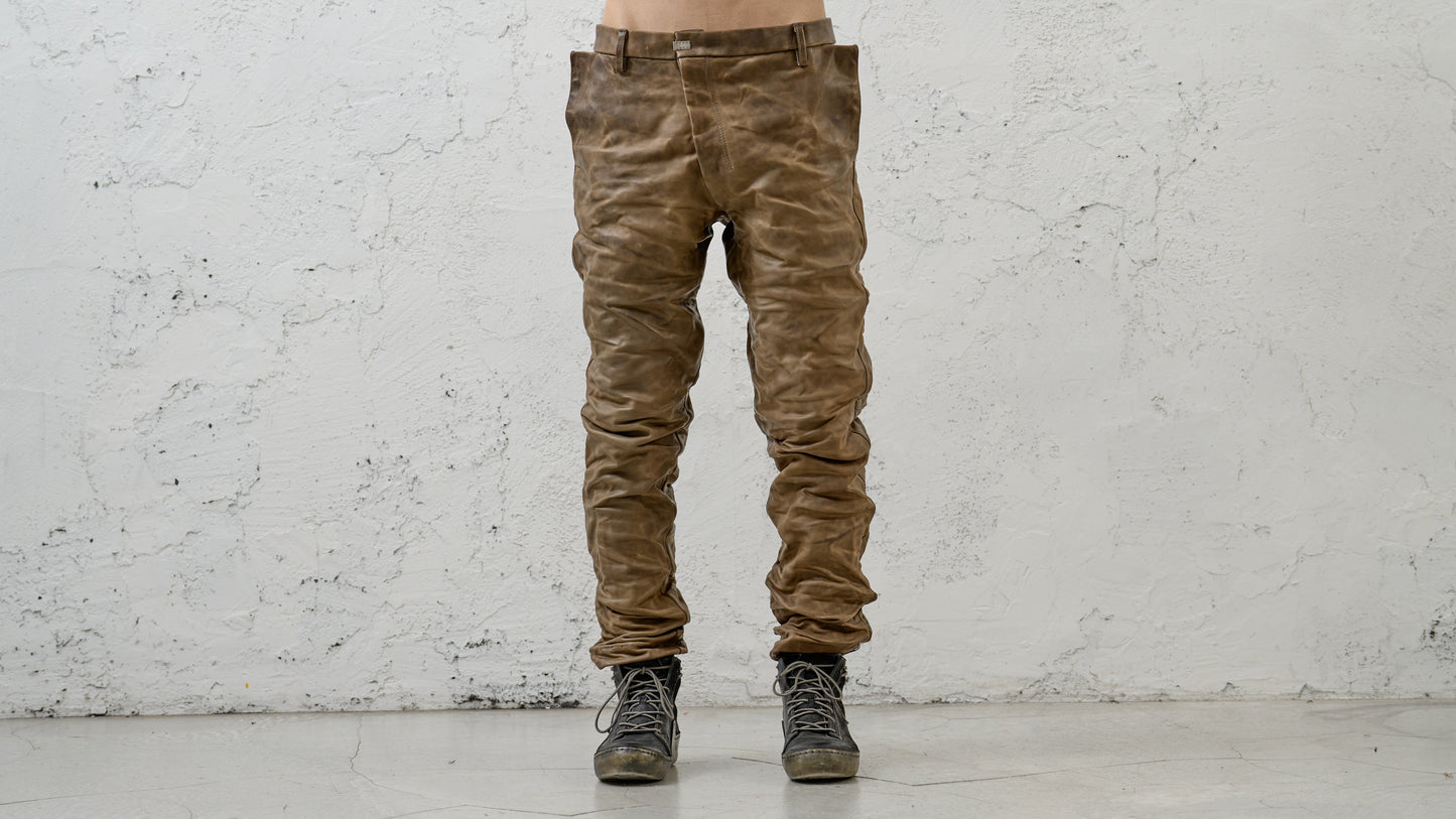 <span>25.2</span><span>"BASIC"</span>L-P TRS<br>HORSE FULL GRAIN<br>BEIGE BROWN 65