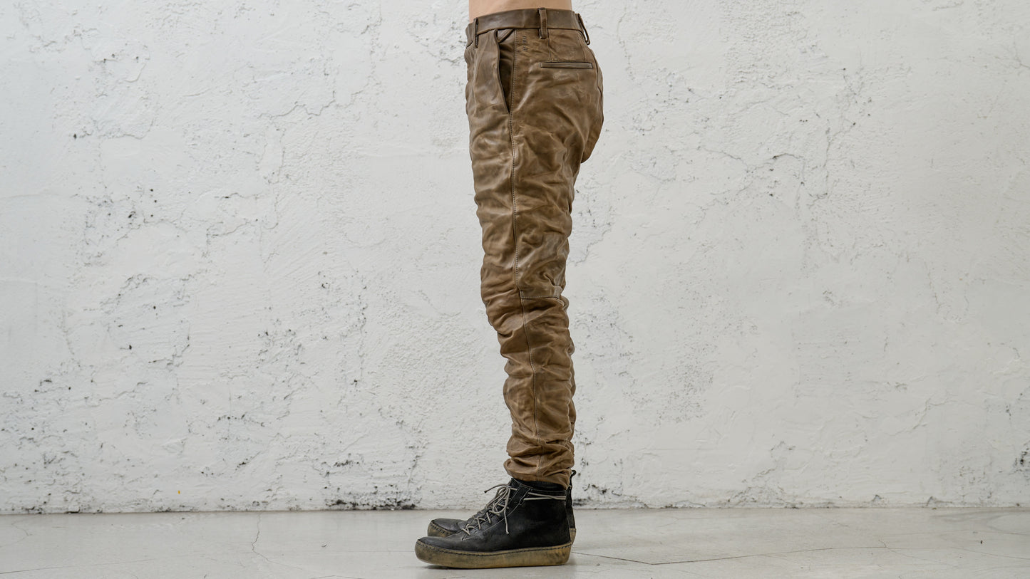 <span>25.2</span><span>"BASIC"</span>L-P TRS<br>HORSE FULL GRAIN<br>BEIGE BROWN 65