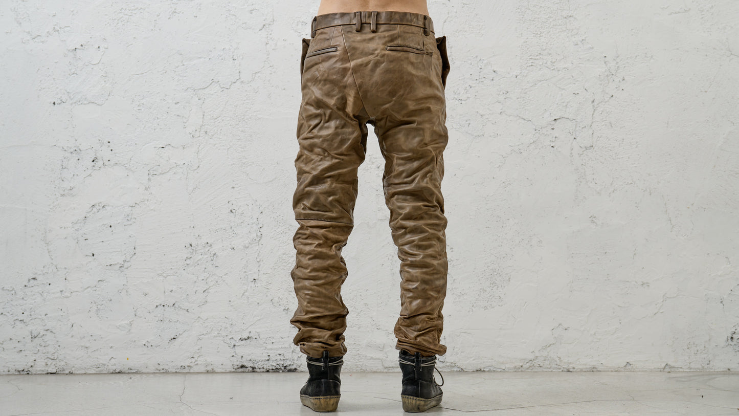 <span>25.2</span><span>"BASIC"</span>L-P TRS<br>HORSE FULL GRAIN<br>BEIGE BROWN 65