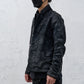 <span>26.2</span><span>"BASIC"</span>DOUBLE BREASTED WORK BLAZER<br>HORSE FULL GRAIN<br>BLACK REVERSE