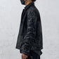 <span>26.2</span><span>"BASIC"</span>DOUBLE BREASTED WORK BLAZER<br>HORSE FULL GRAIN<br>BLACK REVERSE