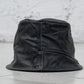<span>26.2</span><span>"DISPLACEMENT"</span>CLOCHE HAT<br>KANGAROO FULL GRAIN<br>BLACK