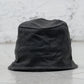 <span>26.2</span><span>"DISPLACEMENT"</span>CLOCHE HAT<br>KANGAROO FULL GRAIN<br>BLACK