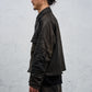 <span>27.1</span><span>"DISPLACEMENT"</span>ARMHOLELESS  JACKET <br>DEER FULL GRAIN<br>COL.26