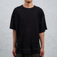 <span>27.1</span><span>"DISPLACEMENT"</span>T-SHIRTS S/S OVERSIZED<br>DRY COTTON JERSEY 60/1<br>BLACK