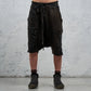 <span>27.1</span><span>"DISPLACEMENT"</span>SWEAT PANTS DROPCLOTCHED SHORT W/Z COTTON LINING<br>DEER FULL GRAIN 0.8<br>COL.26