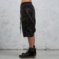 <span>27.1</span><span>"DISPLACEMENT"</span>SWEAT PANTS DROPCLOTCHED SHORT W/Z COTTON LINING<br>DEER FULL GRAIN 0.8<br>COL.26