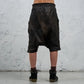 <span>27.1</span><span>"DISPLACEMENT"</span>SWEAT PANTS DROPCLOTCHED SHORT W/Z COTTON LINING<br>DEER FULL GRAIN 0.8<br>COL.26
