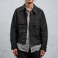 <span>27.1</span><span>"DISPLACEMENT"</span>ARMHOLELESS  JACKET <br>DNA PAPER TWILL<br>CARBON