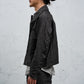 <span>27.1</span><span>"DISPLACEMENT"</span>ARMHOLELESS  JACKET <br>DNA PAPER TWILL<br>CARBON