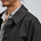 <span>27.1</span><span>"DISPLACEMENT"</span>ARMHOLELESS  JACKET <br>DNA PAPER TWILL<br>CARBON