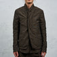 <span>27.1</span><span>"DISPLACEMENT"</span>WORK BLAZER<br>DNA PAPER X NYLON EXTRA LIGHT<br>OLIVE BLACK