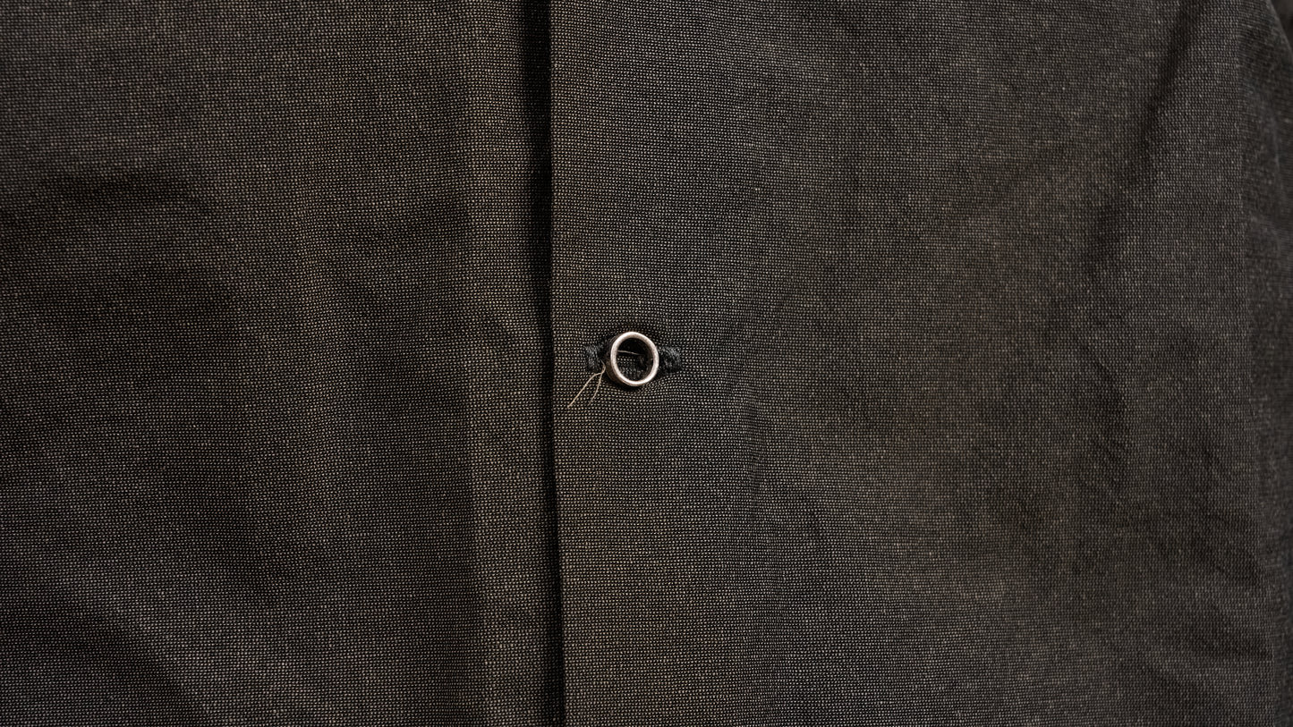 <span>27.1</span><span>"DISPLACEMENT"</span>INSIDE SHIRT<br>DNA PAPER X NYLON EXTRA LIGHT<br>OLIVE BLACK