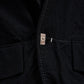 <span>27.1</span><span>"DISPLACEMENT"</span>ARMHOLELESS  JACKET <br>SUPER 140' VERGIN WOOL<br>BLACK
