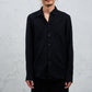 <span>27.1</span><span>"DISPLACEMENT"</span>INSIDE SHIRT<br>SUPER 140' VERGIN WOOL<br>BLACK