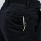 <span>27.1</span><span>"BASIC"</span>PLEATED L/C TRS WIDE<br>SUPER 140' VERGIN WOOL<br>BLACK