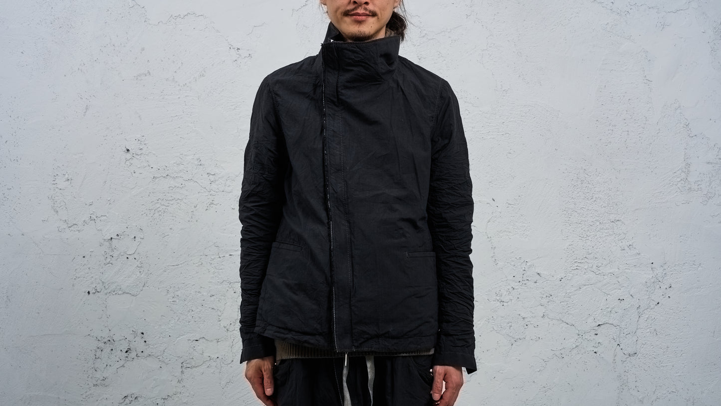 <span>27.1</span><span>"BASIC"</span>HIGHNECK JACKET MFIT<br>ZIMBABWE COTTON LIGHT<br>BLACK 3