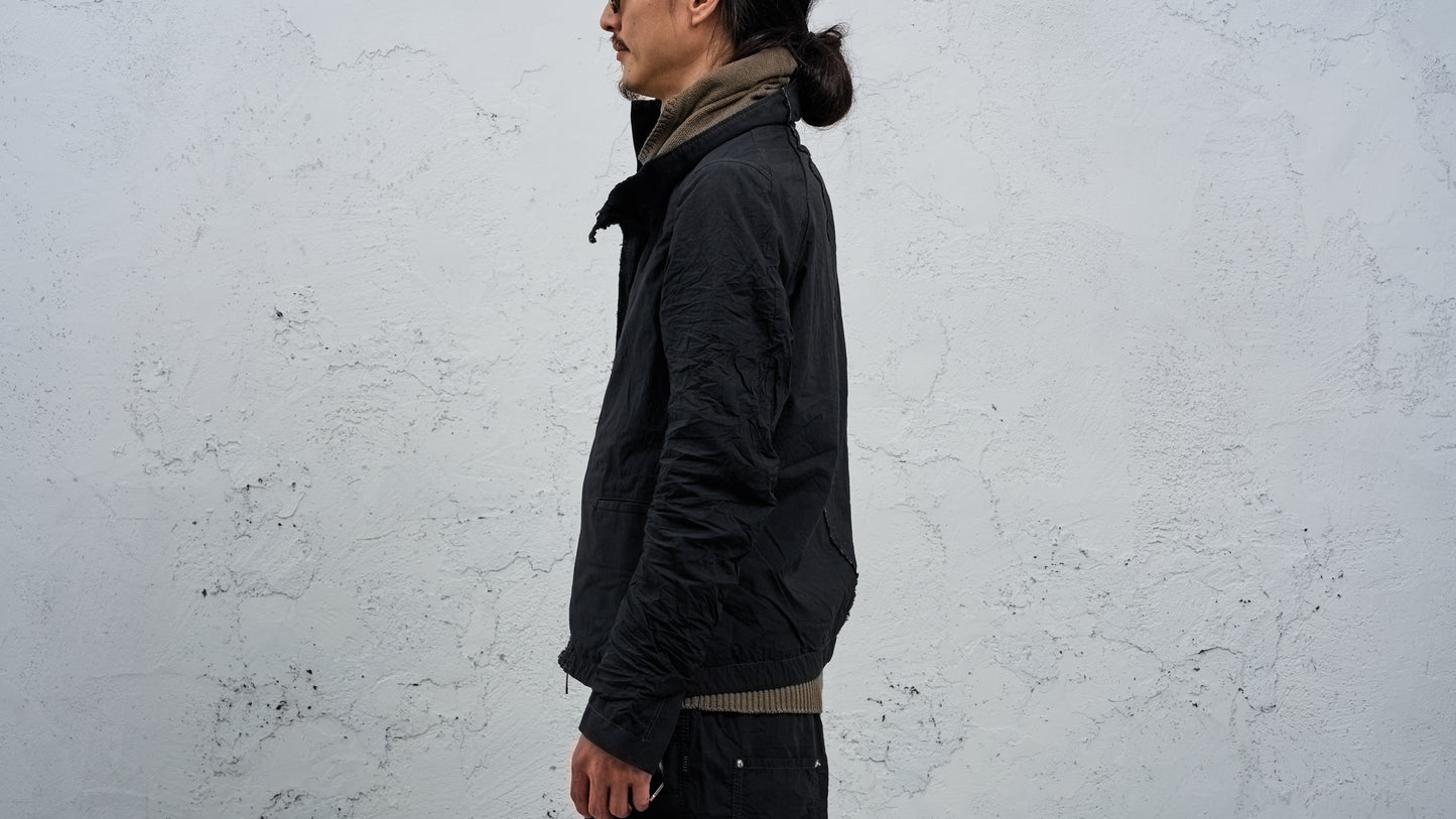 <span>27.1</span><span>"BASIC"</span>HIGHNECK JACKET MFIT<br>ZIMBABWE COTTON LIGHT<br>BLACK 3