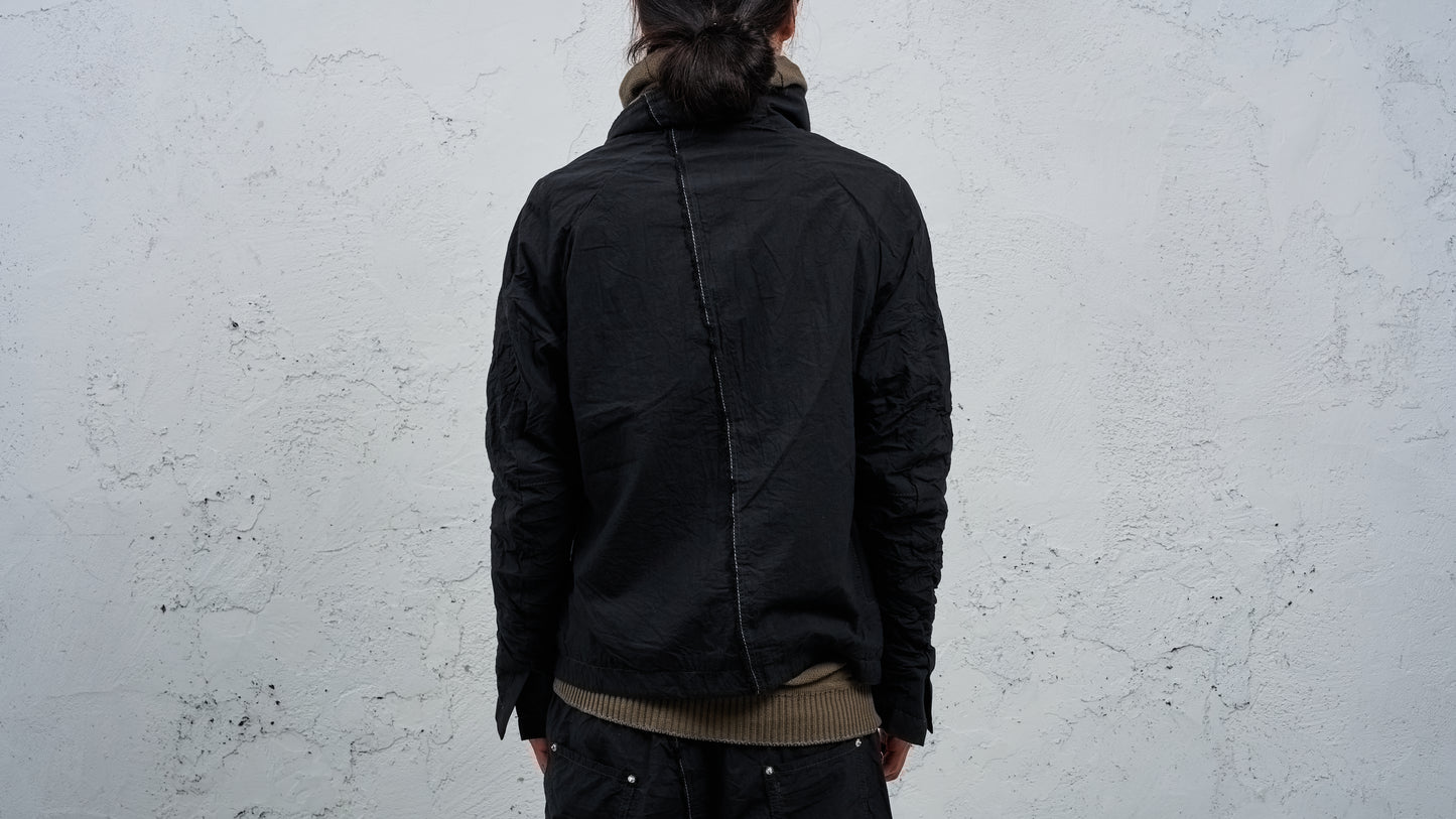 <span>27.1</span><span>"BASIC"</span>HIGHNECK JACKET MFIT<br>ZIMBABWE COTTON LIGHT<br>BLACK 3
