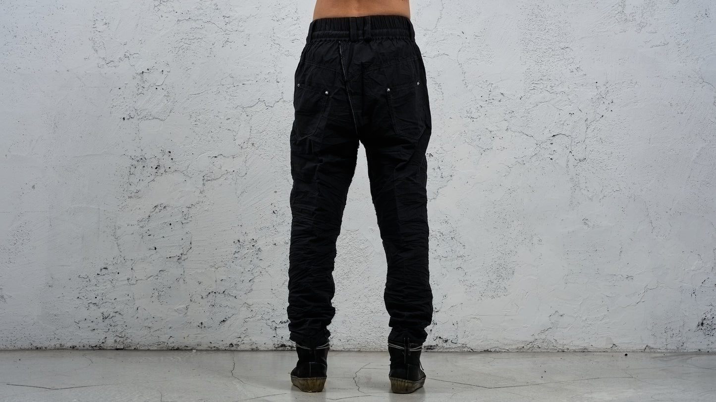 <span>27.1</span><span>"DISPLACEMENT"</span>JEANS CARGO L/C TRS<br>ZIMBABWE COTTON LIGHT<br>BLACK