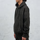 <span>27.1</span><span>"DISPLACEMENT"</span>SWEAT PARKA HOODED<br>UNBALANCED COTTON JERSEY<br>CARBON