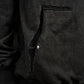 <span>27.1</span><span>"DISPLACEMENT"</span>SWEAT PARKA HOODED<br>UNBALANCED COTTON JERSEY<br>CARBON