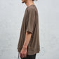 <span>27.1</span><span>"DISPLACEMENT"</span>T-SHIRTS S/S OVERSIZED<br>SUPIMA COTTON 40'/1<br>BEIGE