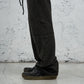 <span>27.1</span><span>"DISPLACEMENT"</span>SWEAT PANTS LOOSE<br>UNBALANCED COTTON JERSEY<br>CARBON