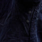 <span>27.1</span><span>"DISPLACEMENT"</span>JEAN JACKET<br>PRINTED LINEN LIGHT<br>INDIGO