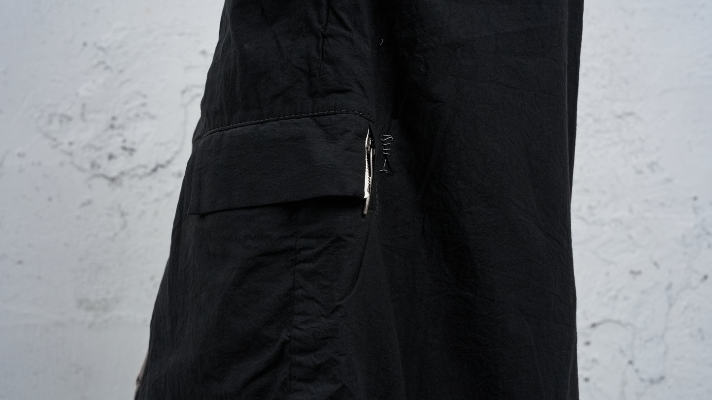 <span>27.1</span><span>"BASIC"</span>DOUBLE BREASTED WORK COAT<br>ZIMBABWE COTTON LIGHT<br>BLACK 3
