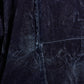 <span>27.1</span><span>"DISPLACEMENT"</span>ARMHOLELESS  COAT <br>PRINTED LINEN MEDIUM<br>INDIGO