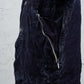 <span>27.1</span><span>"DISPLACEMENT"</span>ARMHOLELESS  COAT <br>PRINTED LINEN MEDIUM<br>INDIGO