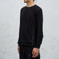 <span>27.1</span><span>"DISPLACEMENT"</span>T-SHIRTS L/S <br>DRY COTTON JERSEY 60/1<br>BLACK
