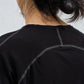 <span>27.1</span><span>"DISPLACEMENT"</span>T-SHIRTS L/S <br>DRY COTTON JERSEY 60/1<br>BLACK