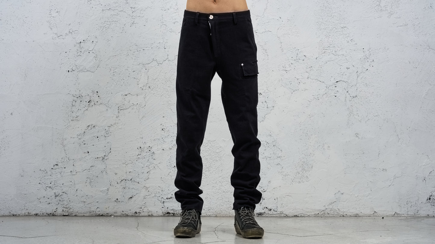 <span>27.1</span><span>"BASIC"</span>MILTALY TRS<br>HEAVY JERSEY MEDIUM<br>BLACK