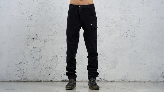 <span>27.1</span><span>"BASIC"</span>MILTALY TRS<br>HEAVY JERSEY MEDIUM<br>BLACK
