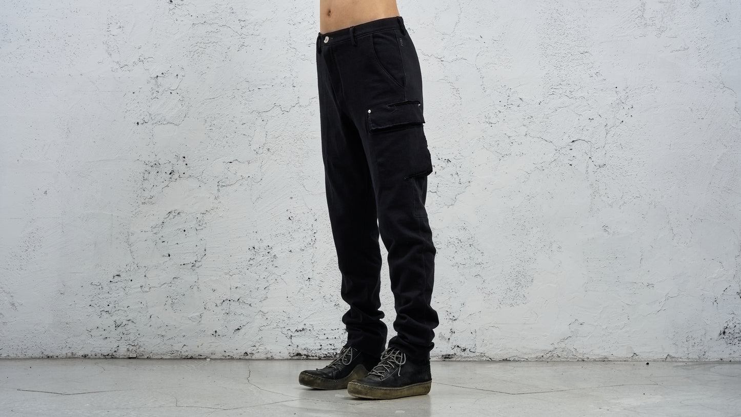 <span>27.1</span><span>"BASIC"</span>MILTALY TRS<br>HEAVY JERSEY MEDIUM<br>BLACK