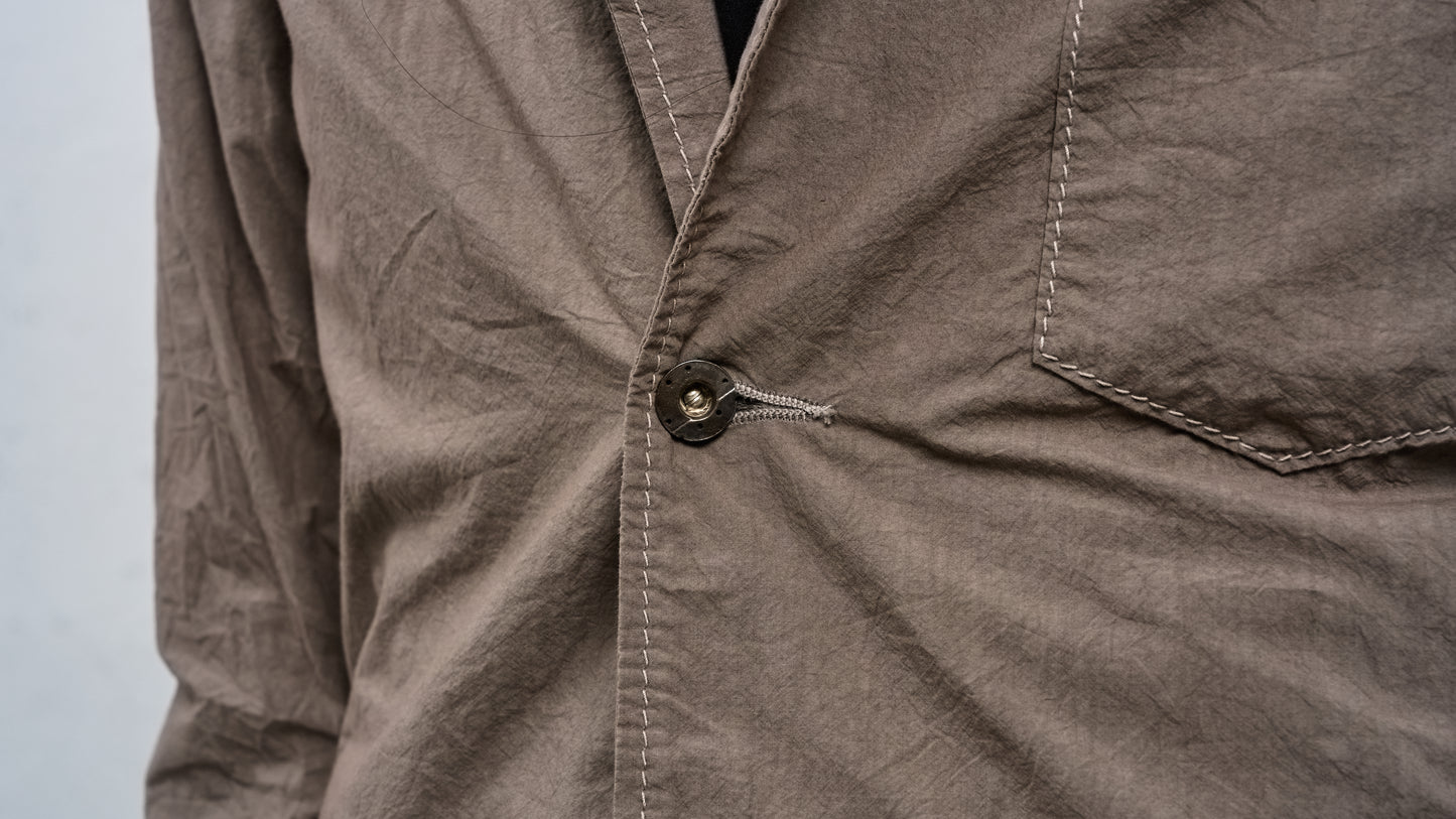 <span>27.1</span><span>"DISPLACEMENT"</span>JEAN JACKET<br>ZIMBABWE COTTON LIGHT<br>M.GREY 35