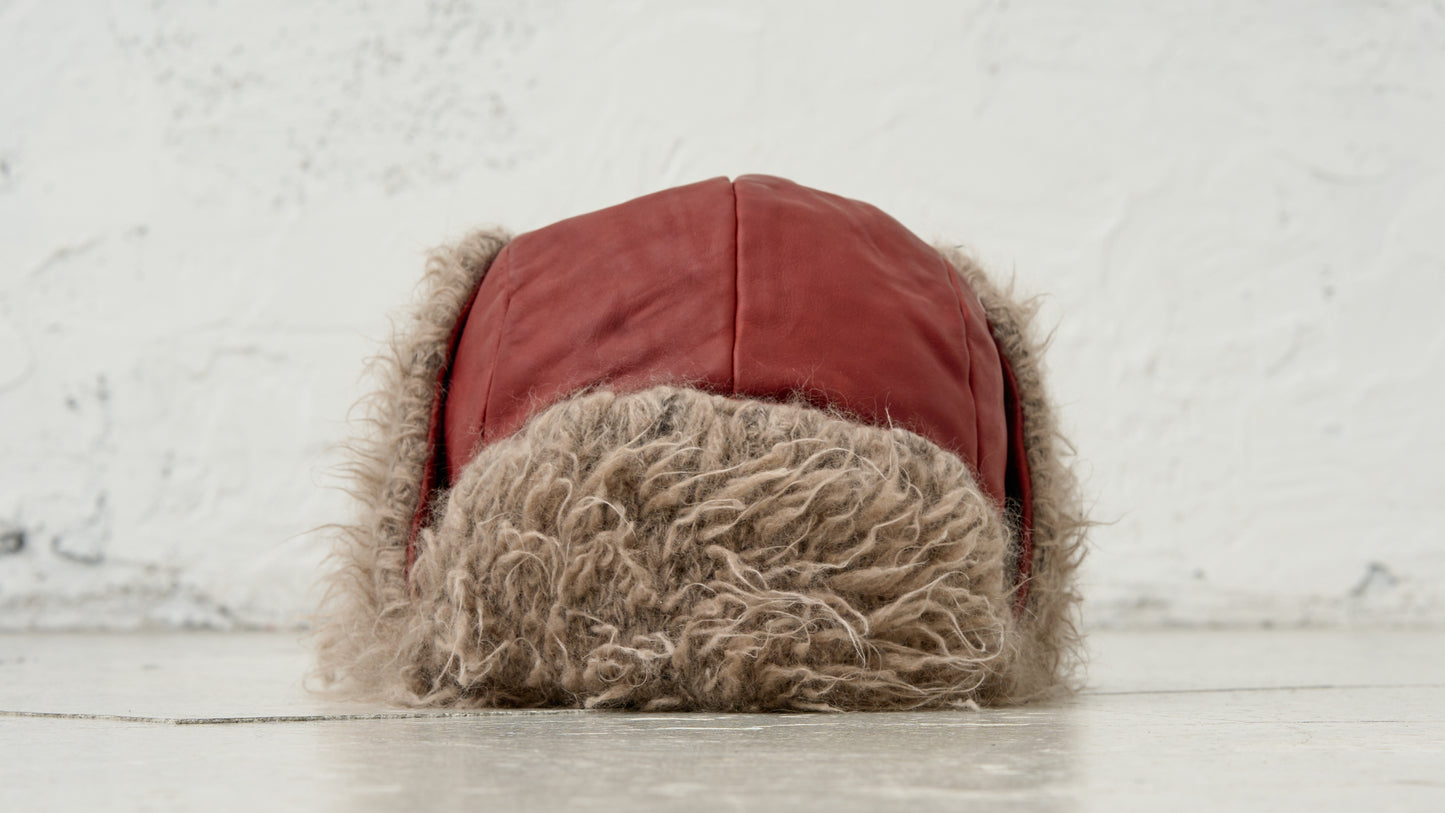 <span>22.1</span><span>BASIC</span>PILOT CAP<BR>LEATHER
